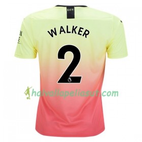 Jalkapallo Pelipaidat Manchester City Walker 2 3 Paita 2019-2020 Lyhythihainen